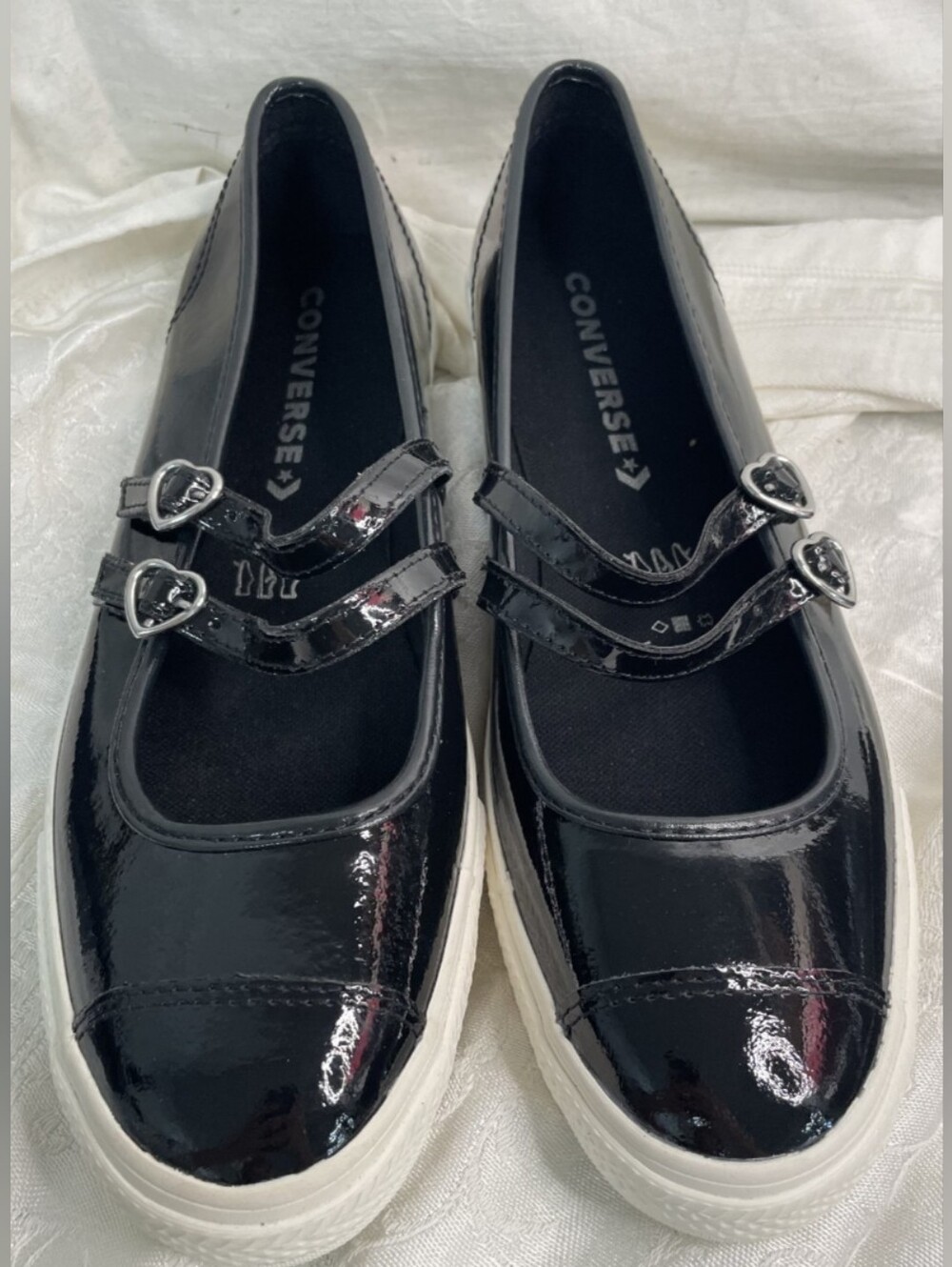 Converse Wmns Chuck Taylor All Star Dainty Mary Jane Sneakers Size 11 New - Picture 4 of 7